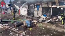Ukrayna'da sivil yerleşim yerine saldırı: En az 16 kişi öldü