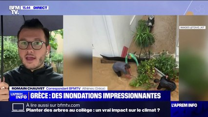 Download Video: Inondations en Grèce: les autorités critiquées pour leur gestion de crise