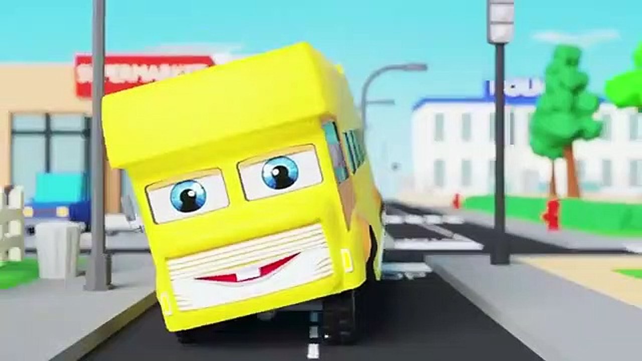 Wheel on the bus Go round & More Nursery rhymes & Kids songs