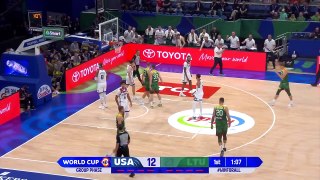 The USA  vs Lithuania  J9 Highlightsthe FIBA Basketball World Cup 2023