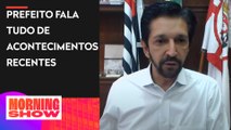 Ricardo Nunes concede entrevista no Morning Show; assista