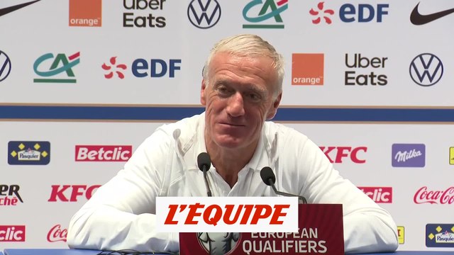 Deschamps sur le remplaçant de Konaté : «J'ai déjà décidé» - Foot - Qualif. Euro - Bleus