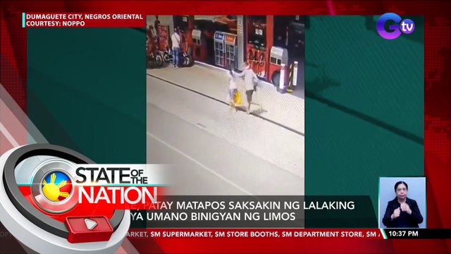 Babae, patay matapos saksakin ng lalaking 'di niya umano binigyan ng limos | SONA