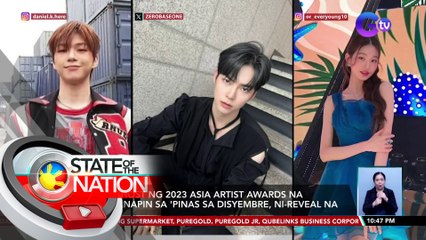 Mga host ng 2023 Asia Artist Awards na gaganapin sa 'Pinas sa Disyembre, ni-reveal na | SONA
