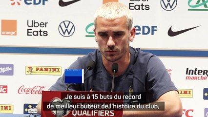 Griezmann : "Battre le record du meilleur buteur de l'histoire à l'Atlético"