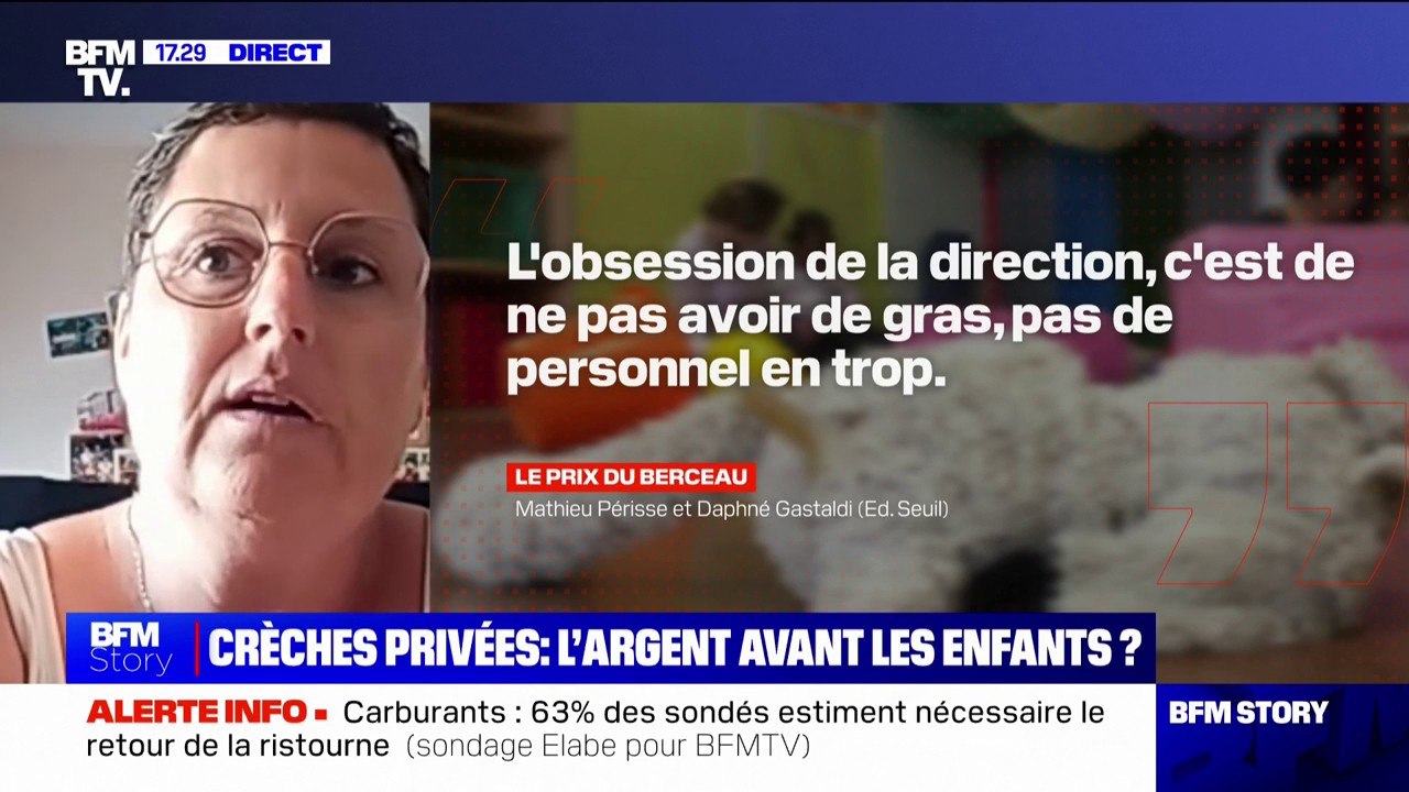 Crèches: "Le secteur s'est libéralisé et dégradé ces vingt dernières années", pour Julie Marty-Pichon (collectif "Pas de bébé à la consigne")