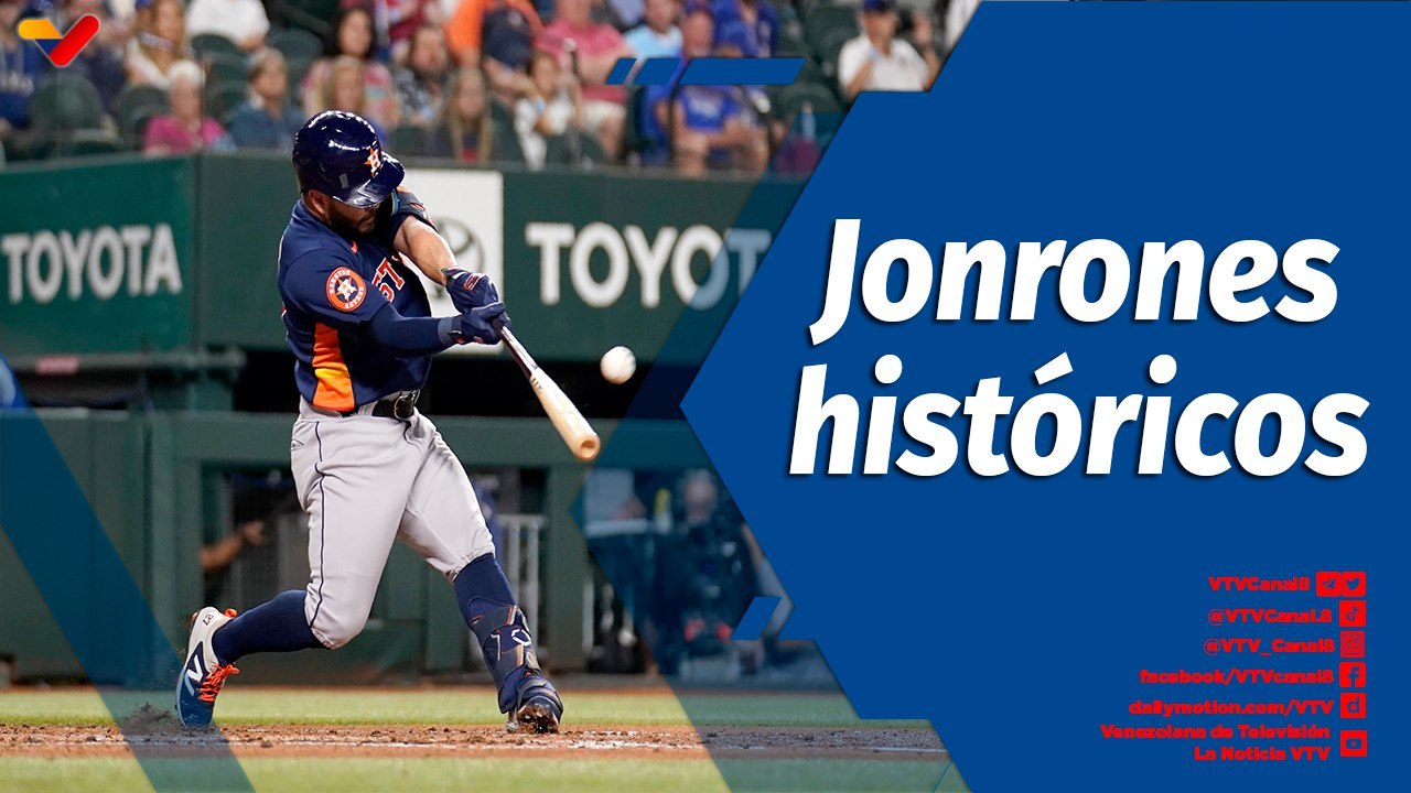 Deportes VTV | José Altuve hace historia al conectar 3 jonrones