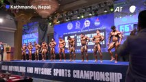 Over 300 bodybuilders flex in Nepal at Asian championship