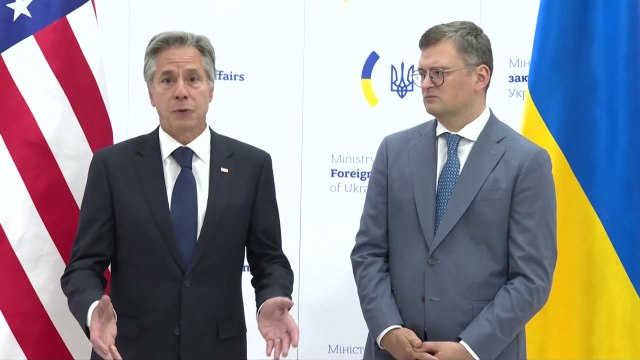 美 국무 블링컨 우크라 전격 방문... 10억 달러 지원 발표 계획 / YTN