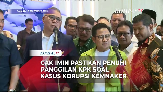 Cak Imin Pastikan Penuhi Panggilan KPK Soal Kasus Korupsi Kemnaker