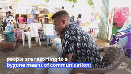 Handwritten letters, a lifeline in Sudan's Darfur