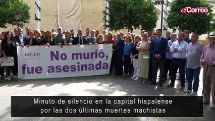 Minuto de silencio en Consistorio hispalense por las dos últimas muertes machistas