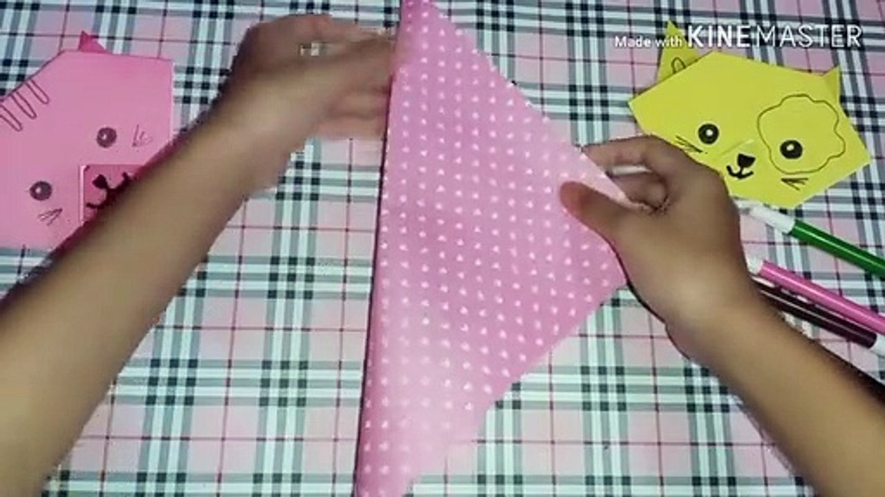 cat origami tutorial