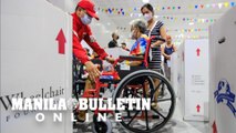 Persons with mobility impairment and senior citizens received wheelchairs from PRC and Rotary Club of Manila 101