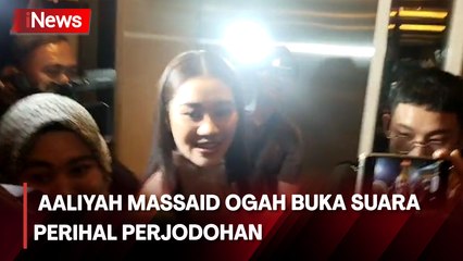 Aaliyah Massaid Diam Seribu Bahasa Perihal Dijodohkan dengan Thariq Halilintar