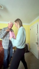 Sweet Dad's Reaction To Pregnancy Announcement