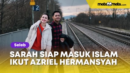 Keluarga Beri Lampu Hijau, Sarah Menzel Siap Masuk Islam Ikut Azriel Hermansyah