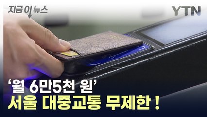 서울 대중교통 '월 6만5천 원'에 무제한 탄다 / YTN