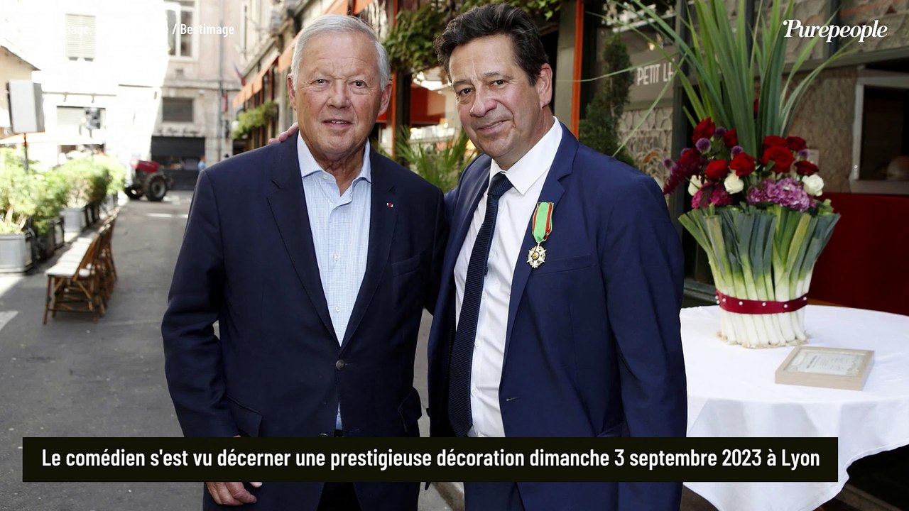 VIDEO Laurent Gerra : Complètement gaga auprès de sa fille, l'imitateur a reçu une importante distinction