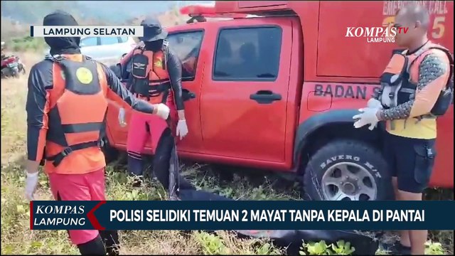Polisi Selidiki Temuan 2 Mayat Tanpa Kepala di Pantai Lampung