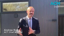 Andrew Barr and Mick Gentleman announce new ACT territory plan