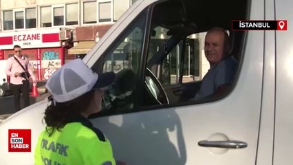 İstanbul'da okul servislerine yönelik denetim