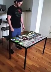 Who wants a magic Apple table #shorts #viral #shortsvideo #video #innovationhub