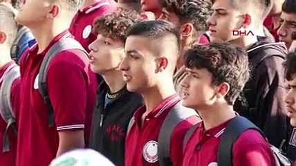 İlk ders zili çaldı