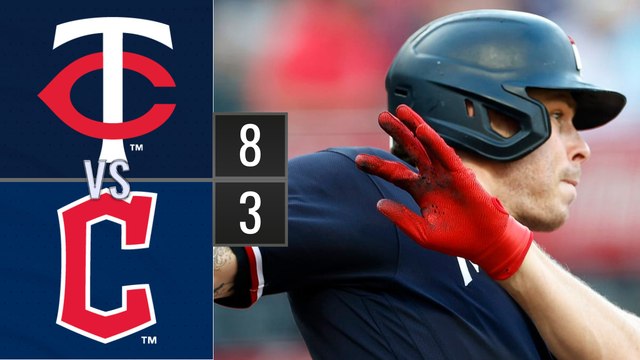 Resumen Mellizos de Minnesota vs Guardianes de Cleveland / MLB 05-09-2023