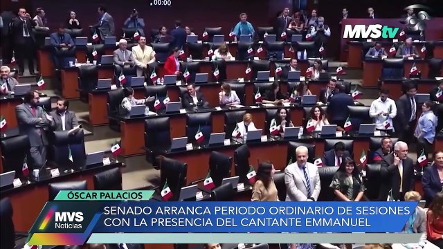 SENADO ARRANCA PERIODO ORDINARIO DE SESIONES CON LA PRESENCIA DE EMMANUEL