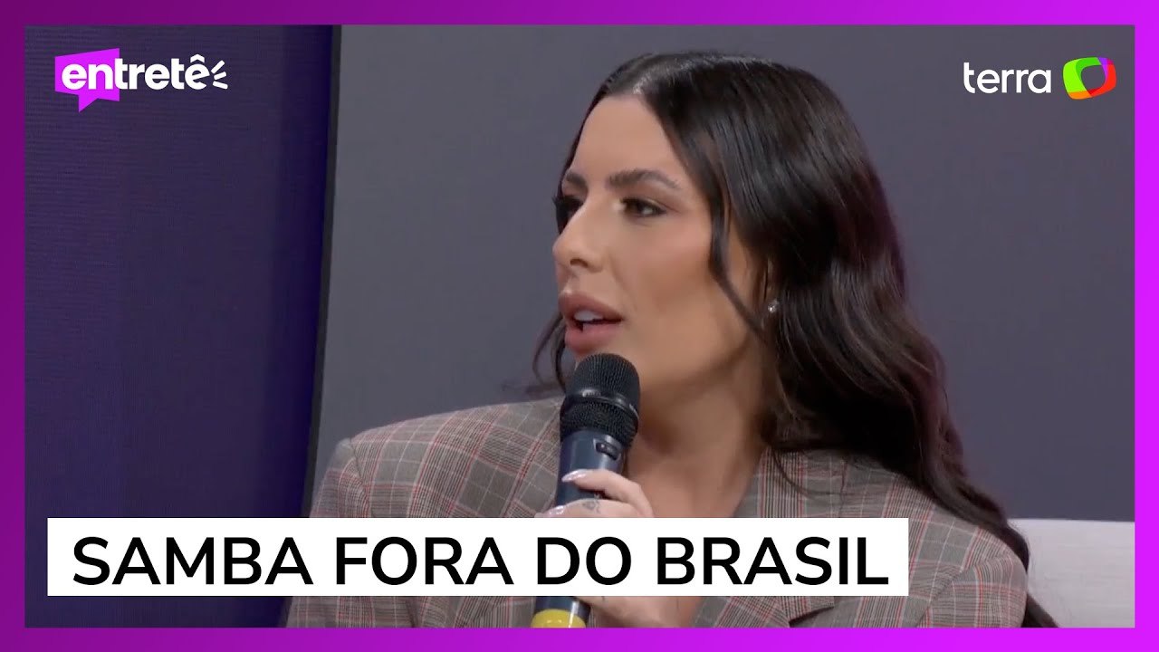 "Às vezes o samba é mais valorizado fora do país", afirma Ana Clara