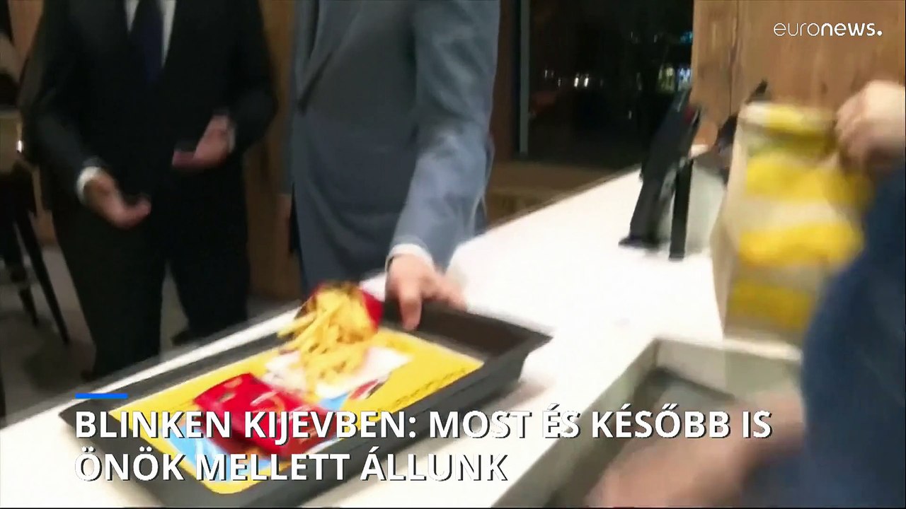 „Mekit” vacsorázott az amerikai külügyminiszter Kijevben - video ...