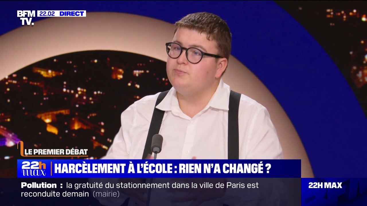 Harcèlement scolaire: "Dans 9 cas sur 10, on est sur des enfants qui souffrent autant qu'ils font de mal", pour Hugo Martinez (président de l'association "Hugo!")