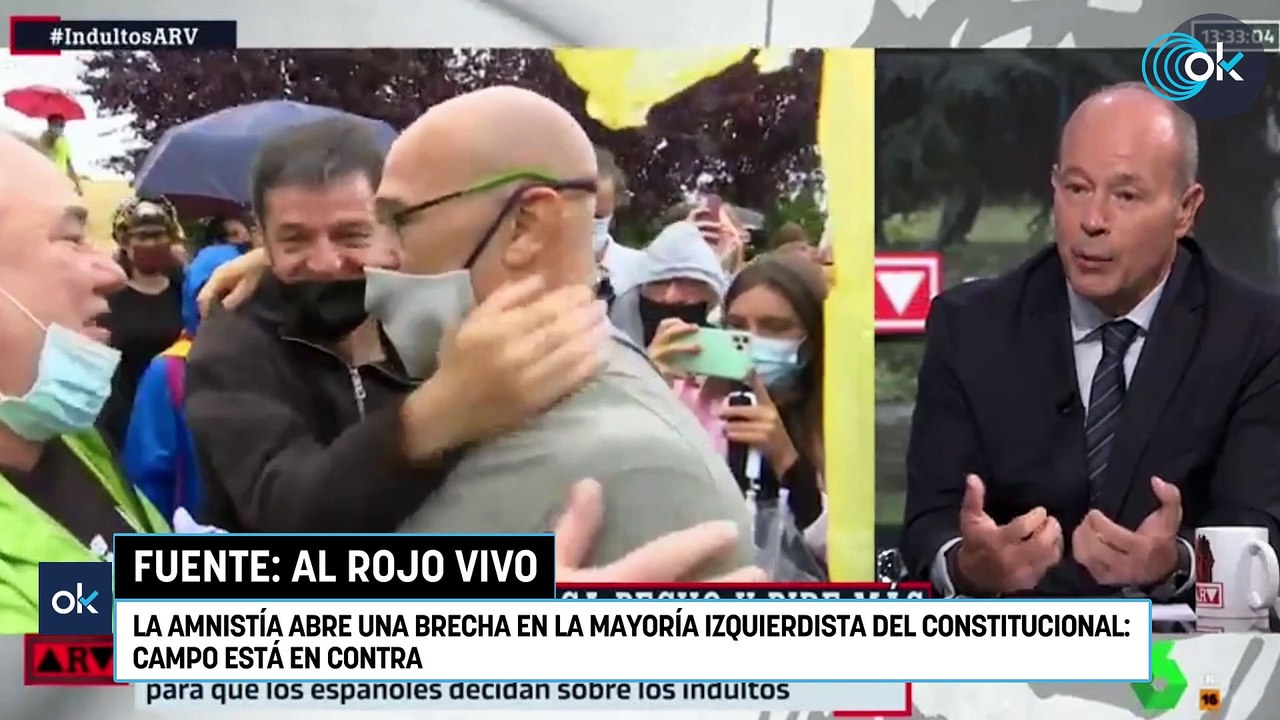 La amnistía abre una brecha en la mayoría izquierdista del Constitucional: Campo está en contra