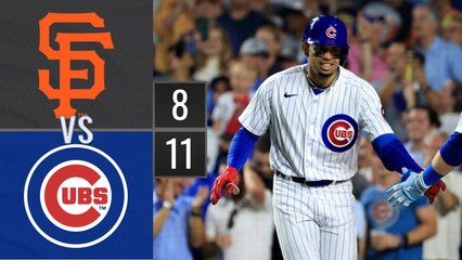 Resumen Gigantes de San Francisco vs Cachorros de Chicago / MLB 05-09-2023