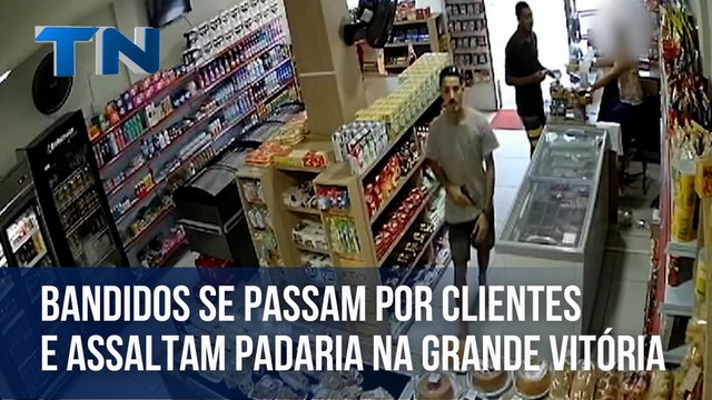 Bandidos se passam por clientes e assaltam padaria na Grande Vitória