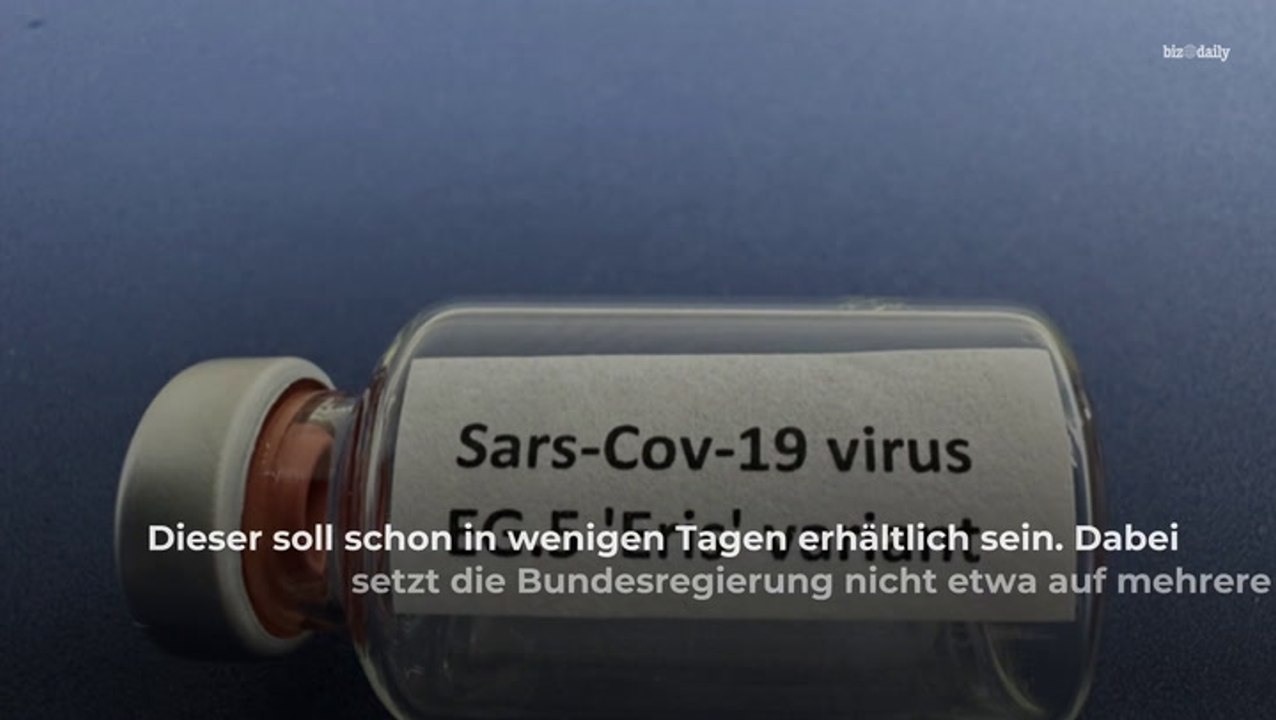 Neue Corona-Impfstoffe: Bundesregierung bestellt nur bei DIESEM Unternehmen