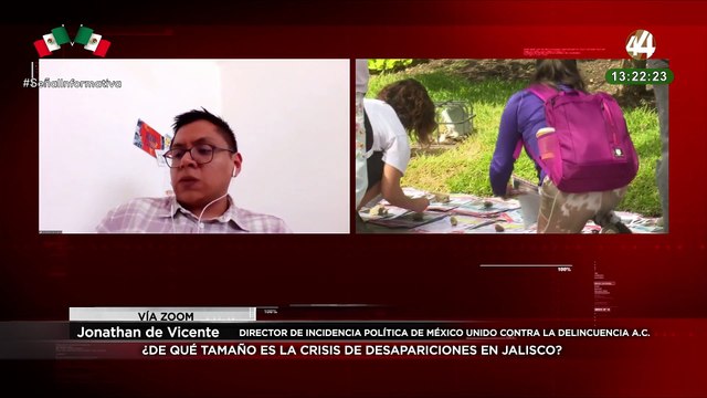 Jonathan De Vicente habla de ¿qué tamaño es la crisis de desapariciones en Jalisco?