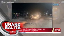 SUV at motorsiklo, nagkasalpukan sa intersection; Dalawa, sugatan | UB