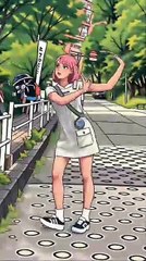 If you like girls with pink hairs  