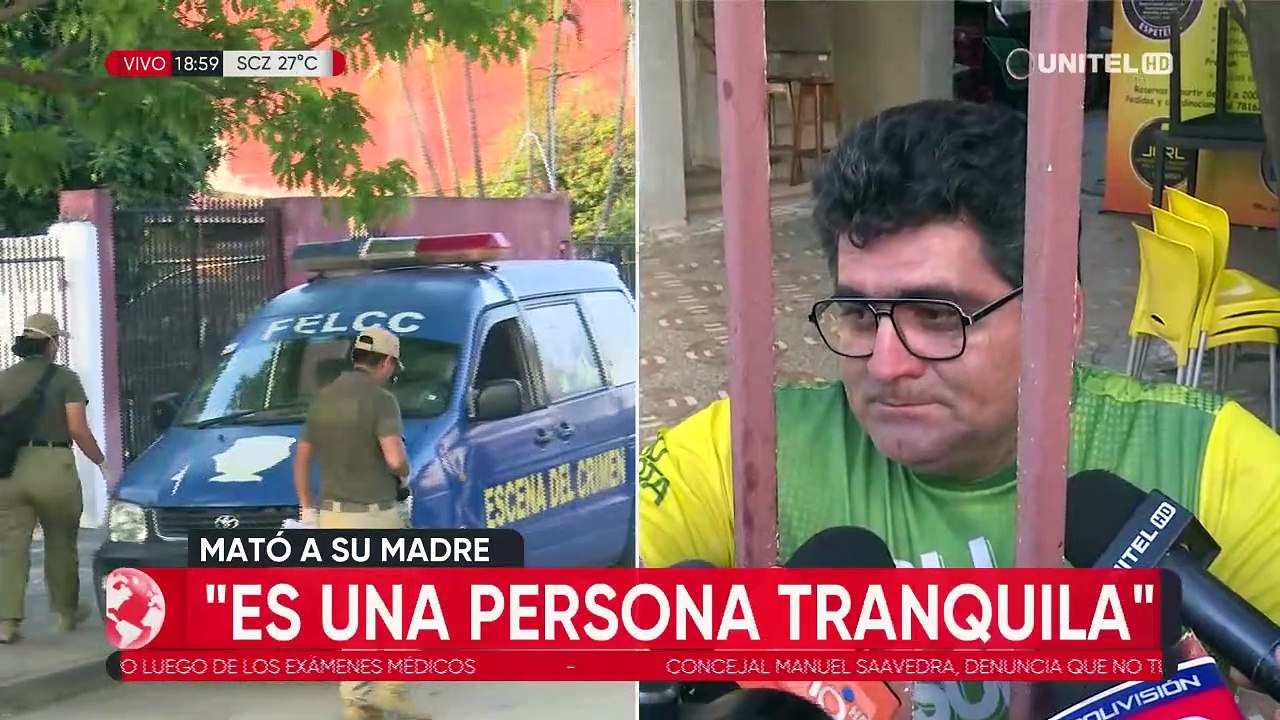 Santa Cruz: Un hombre fue aprehendido por matar a su madre e intentar matar a su pareja (2)