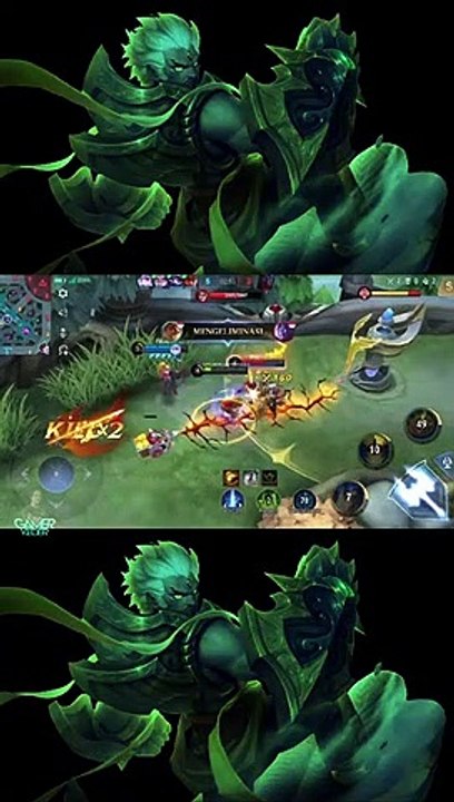 Mobile Legends Bang Bang! Highlights Gatot Kaca Ranked Match! #shorts #shortsvideo