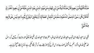 Sahih Bukhari Hadith (Hadees Sahih Bukhari 358) #bayan  #hadees  #hadith   #islamic