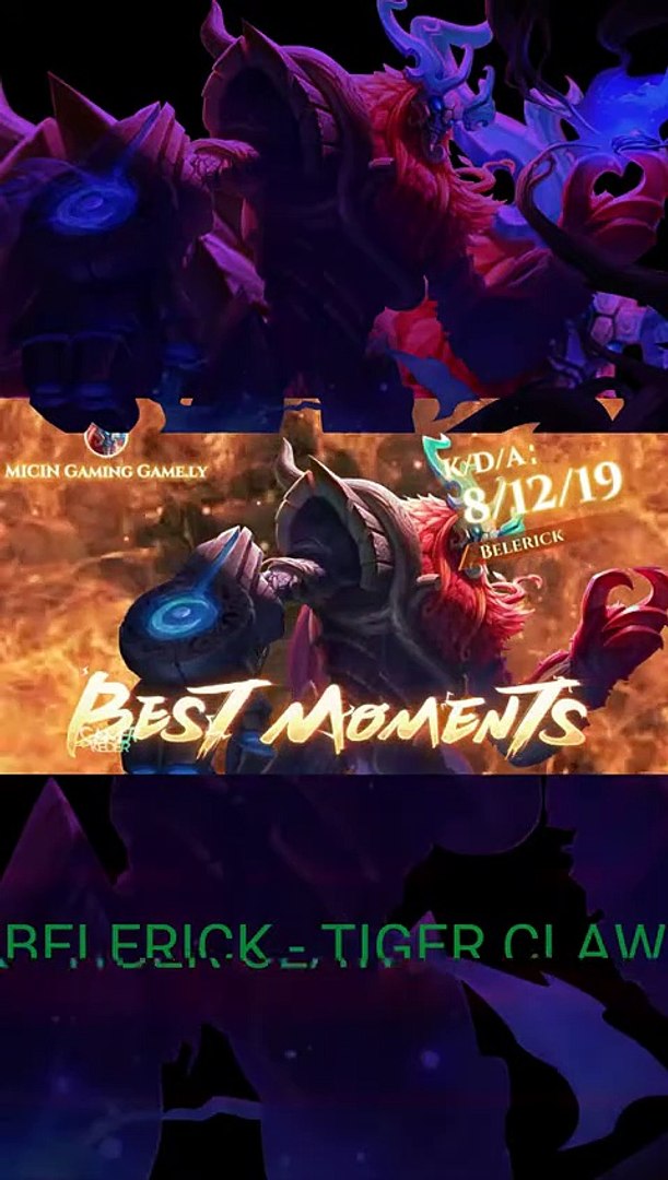 Highlights Gameplay Mobile Legends Bang Bang! Ranked Push Tier Legend Belerick #shorts #shortsvideo