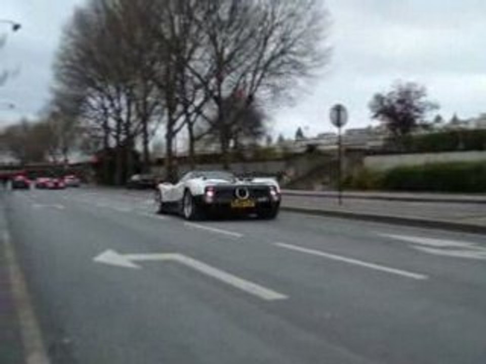 Pagani Zonda F - Rally de Paris 2008