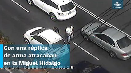 Tan solo 18 segundos, asaltan a tres automovilistas en Observatorio