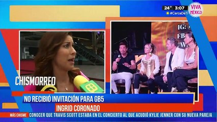 Ingrid Coronado revela no recibió invitación para ser parte de "GB5"