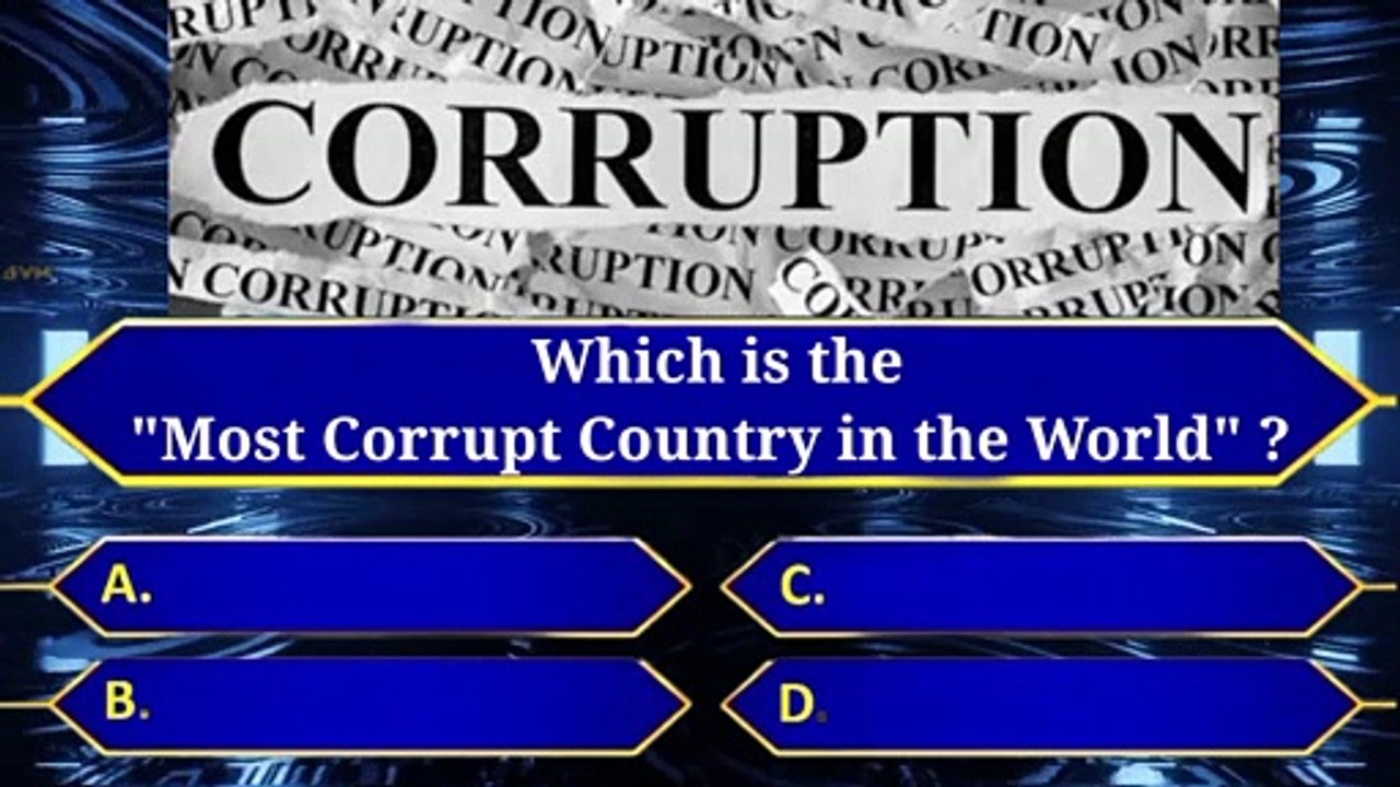 General Knowledge | Corruption | BVN Nayak