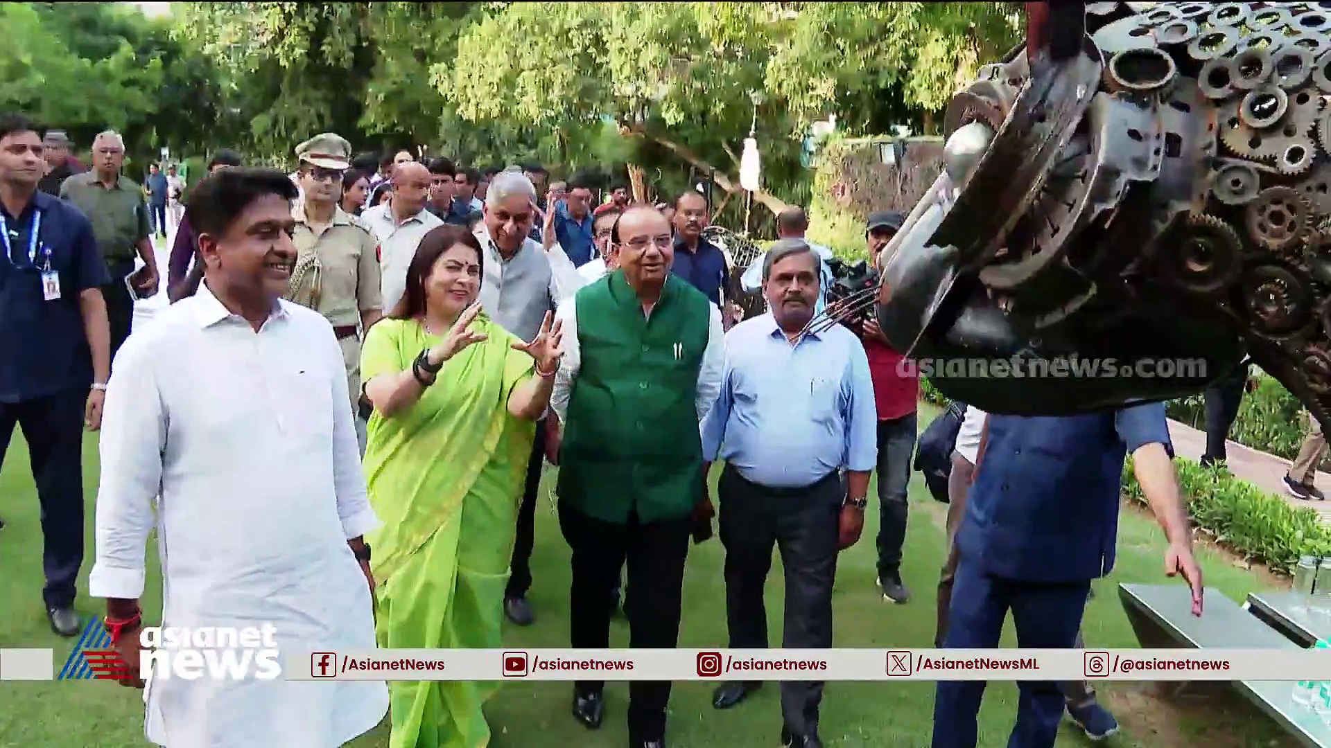 ജി20 രാജ്യങ്ങളുടെ ദേശീയ പക്ഷികളും മൃഗങ്ങളും നിറഞ്ഞ പാർക്ക്!