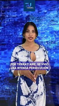Intensa movilización policíaca por tierra y aire para recuperar un automóvil con reporte de robo #TuNotiReel